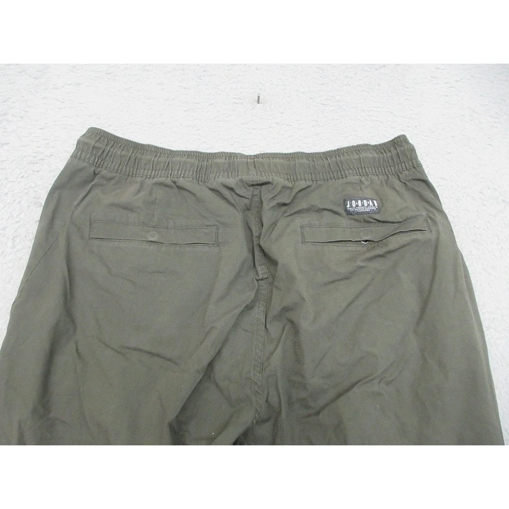 Jordan Jogger Pants Men 38 Olive Green Athletic Athleisure Streetwear Basketball